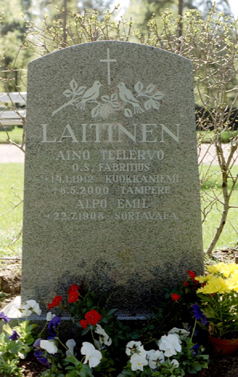 Kurun harmaa graniitti - 60x80 cm