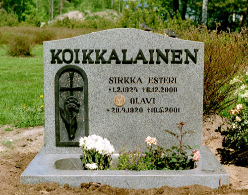 Kurun harmaa graniitti - 80x60 cm